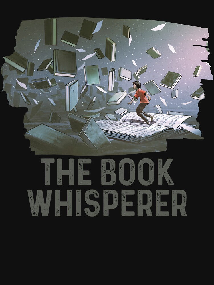 The Book Whisperer by MintaApparel T-Shirts, Hoodie, Sweatshirt | BlankRebels.com (Image 3)