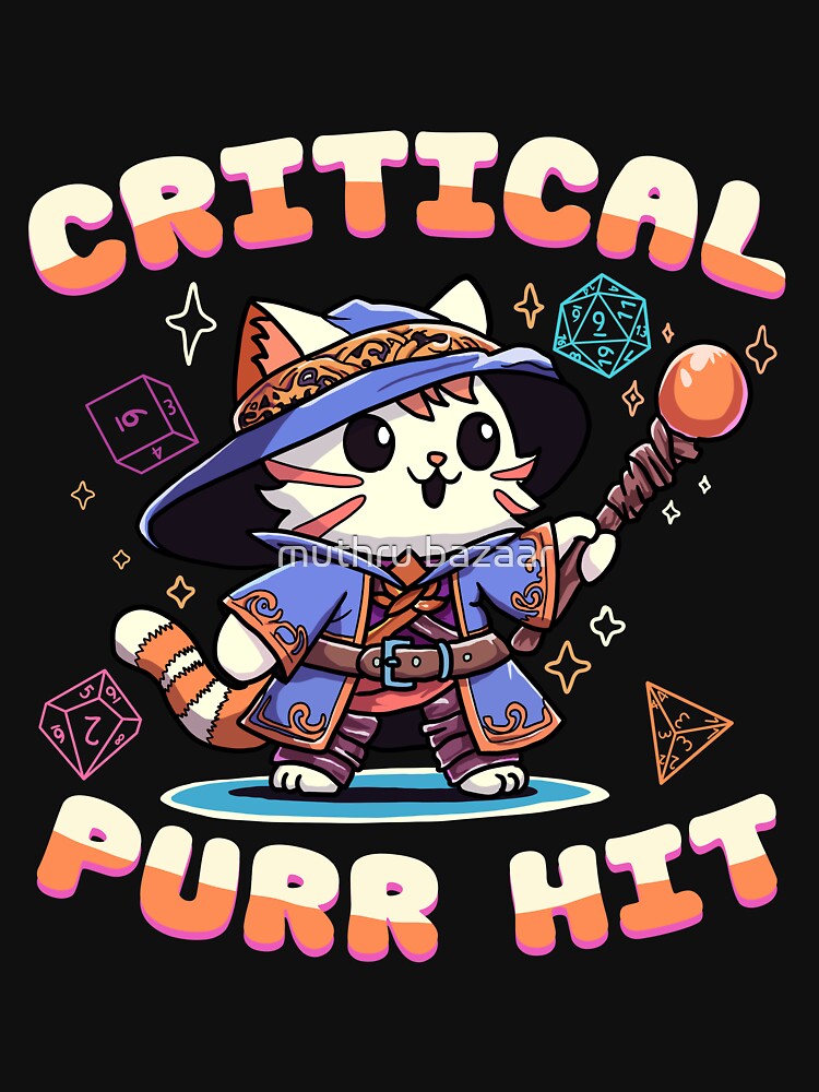 critical purr hit by muthru bazaar T-Shirts, Hoodie, Sweatshirt | BlankRebels.com (Image 3)