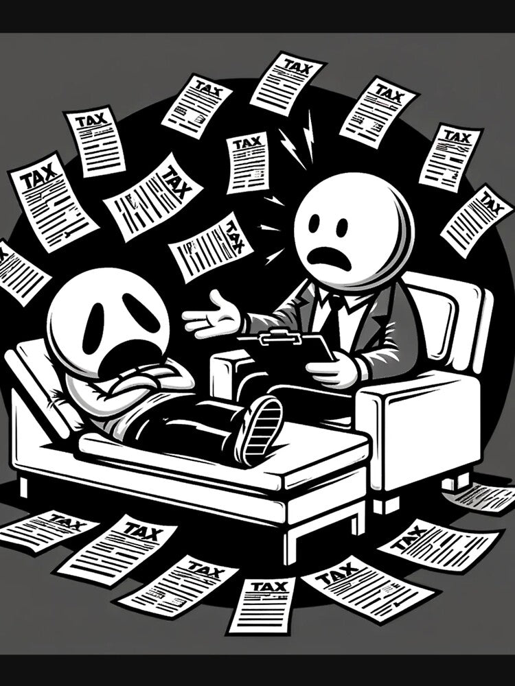 Tax Season Therapy by Estamp-you T-Shirts, Hoodie, Sweatshirt | BlankRebels.com (Image 3)