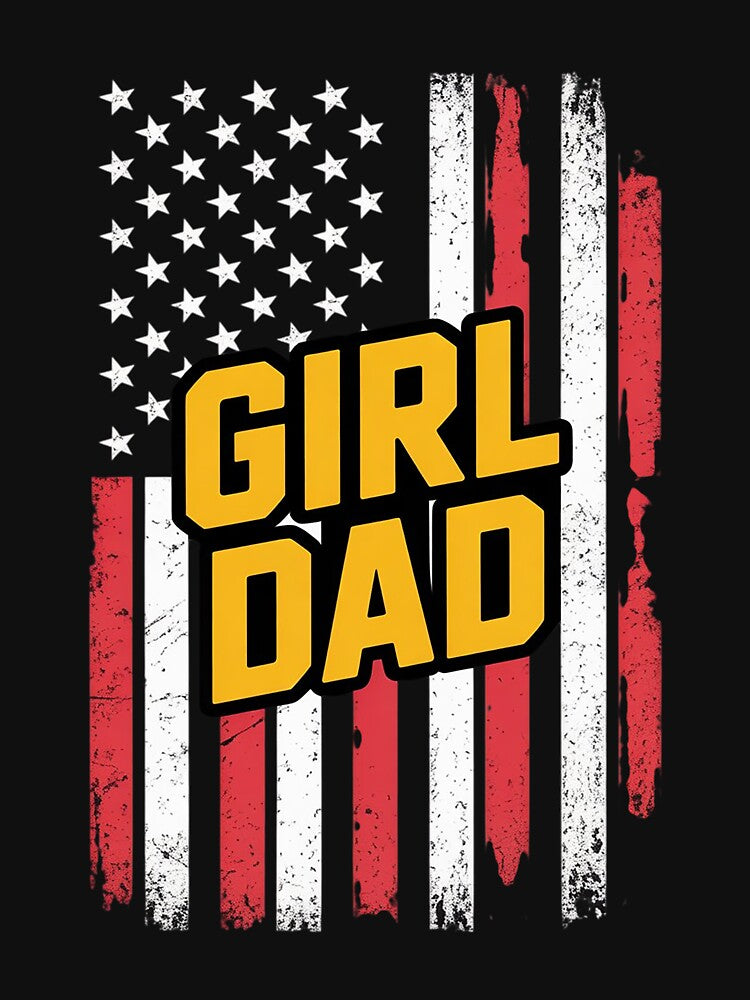 Girl Dad Father's Day Dad Daughter, Dad of Girls Outnumbered by HudsonErik T-Shirts, Hoodie, Sweatshirt (Image 3)