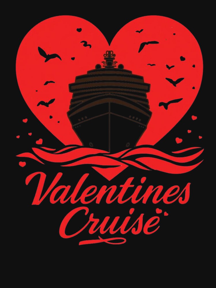 Valentine’s Day Cruise Squad Matching Couple Tee by funnyshop222 Hoodie, Sweatshirt | BlankRebels.com (Image 3)