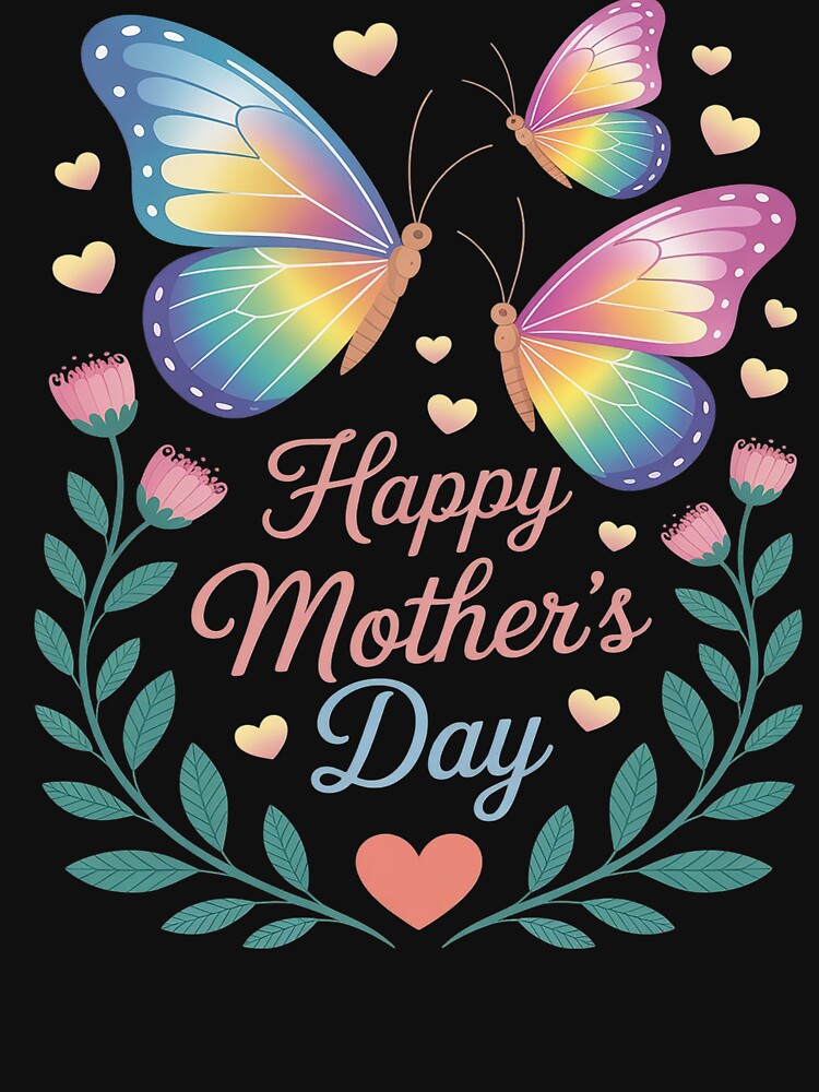 happy mothers day by genkihikki T-Shirts, Hoodie, Sweatshirt | BlankRebels.com (Image 3)