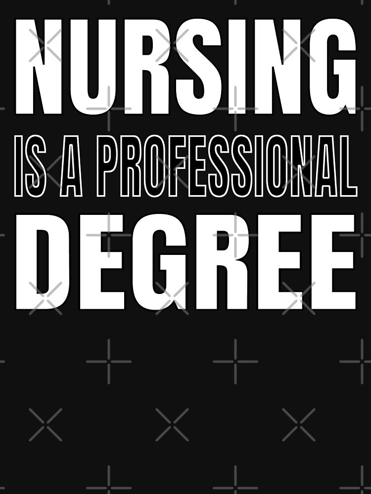 Nurse Together Resist Nursing Is A Professional Degree by erozzz T-Shirts, Hoodie, Sweatshirt | BlankRebels.com (Image 3)