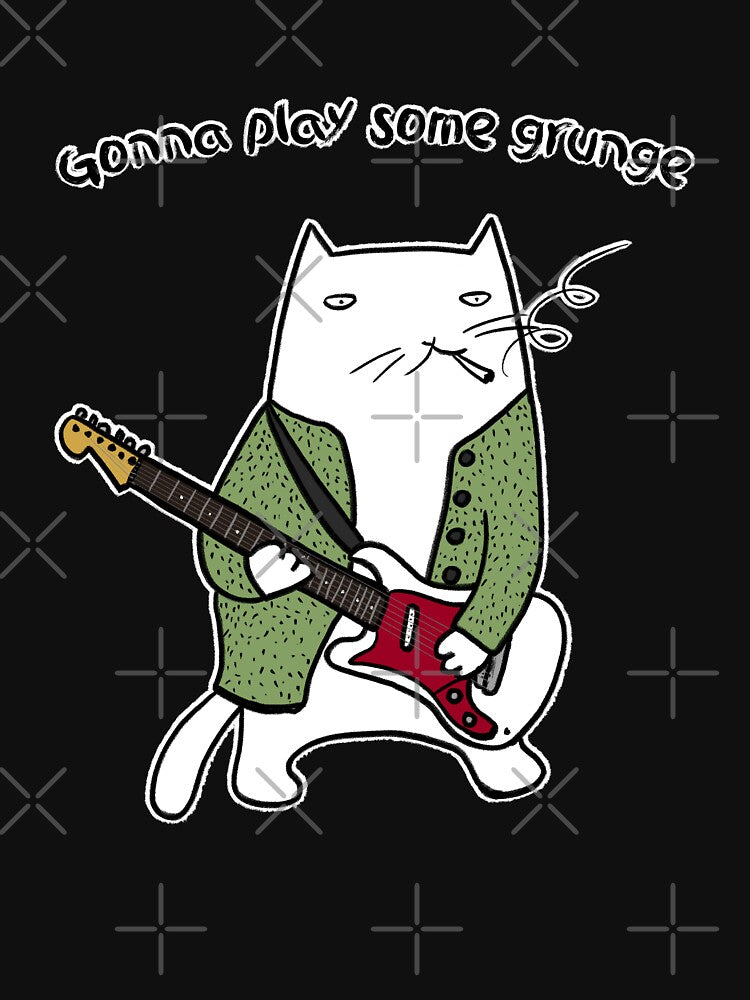 Grunge guitarist by eri-morie T-Shirts, Hoodie, Sweatshirt | BlankRebels.com (Image 3)