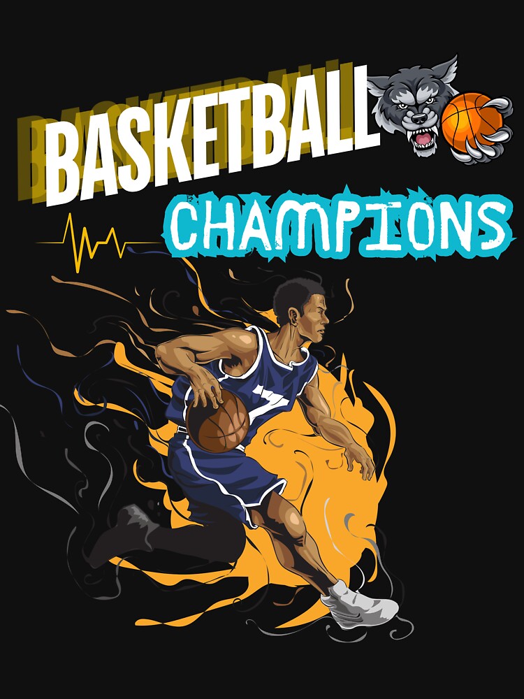Basketball Champions T-Shirts by paknapat Hoodie, Sweatshirt | BlankRebels.com (Image 3)