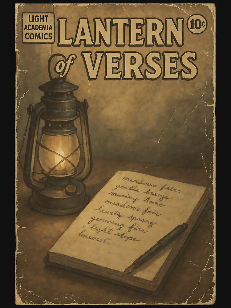 Poetic Light Academia: Lantern of Verses by bapupa T-Shirts, Hoodie, Sweatshirt | BlankRebels.com (Image 3)