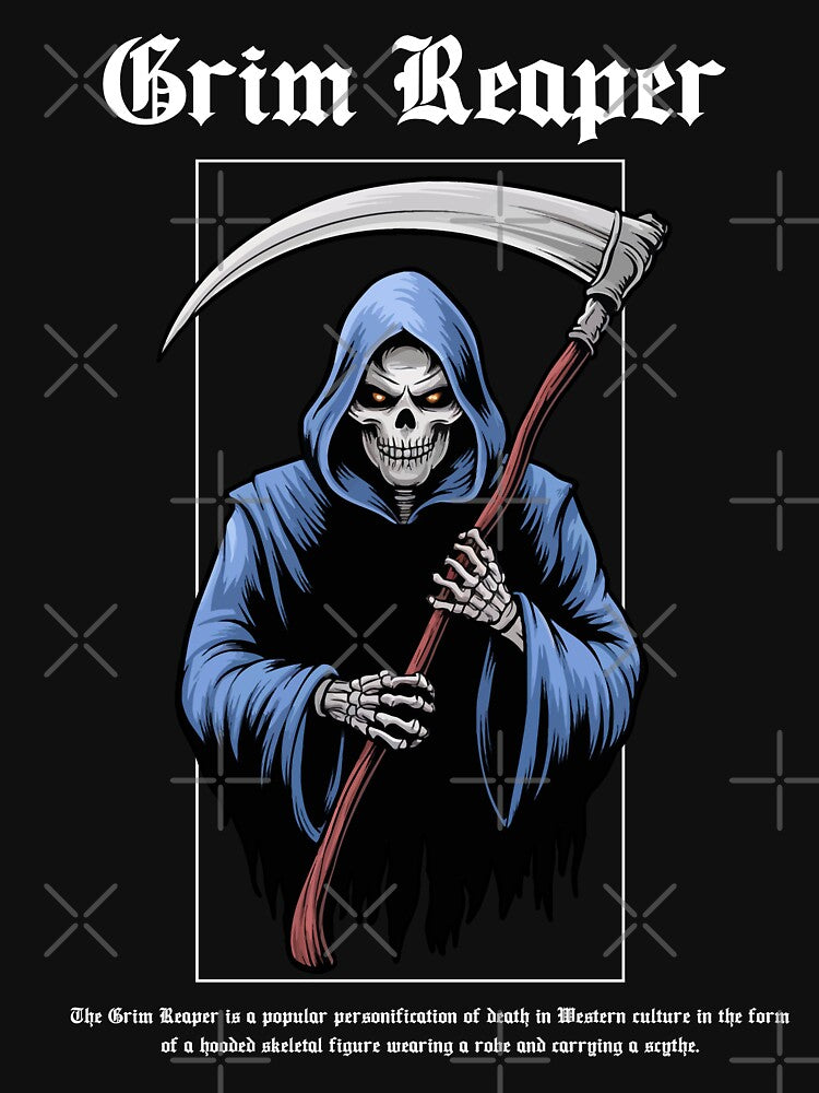 Grim Reaper Streetwear by deathanarchy T-Shirts, Hoodie, Sweatshirt | BlankRebels.com (Image 3)