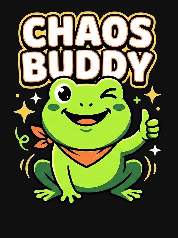 Chaos Buddy Funny Frog Shirt Cute Absurd Humor T-Shirts, Hoodie, Sweatshirt