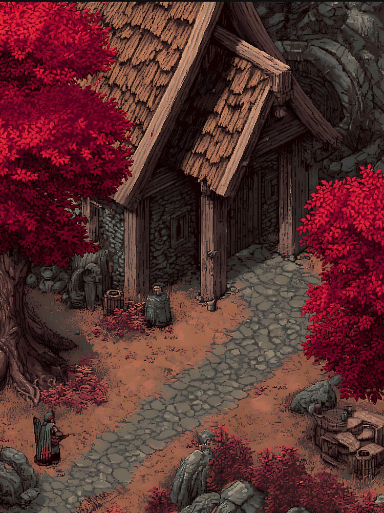 Retro RPG Pixel Art by bapupa