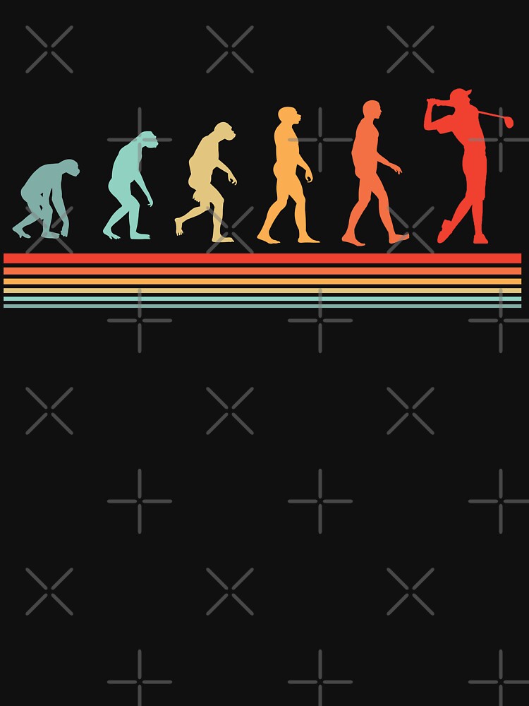 Evolution of a Golfer Retro Vintage by jmbeezee T-Shirts, Hoodie, Sweatshirt | BlankRebels.com (Image 3)