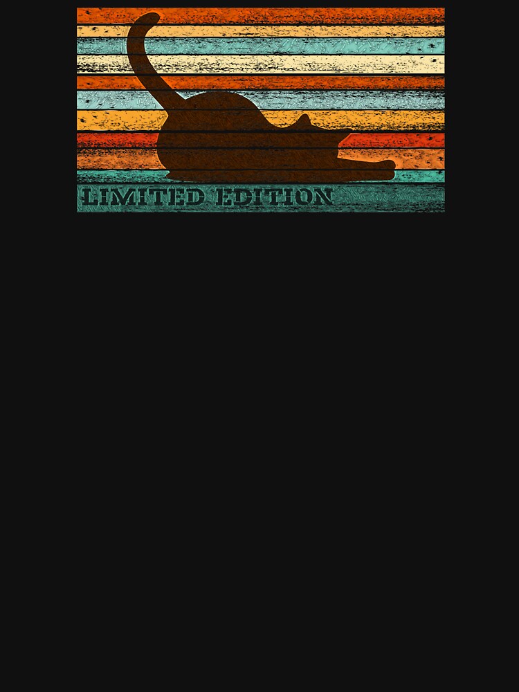 Retro Cat - Limited Edition by Hen-C-Art T-Shirts, Hoodie, Sweatshirt | BlankRebels.com (Image 3)