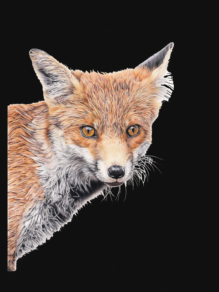 Red Fox by Pawstopaper T-Shirts, Hoodie, Sweatshirt | BlankRebels.com (Image 3)