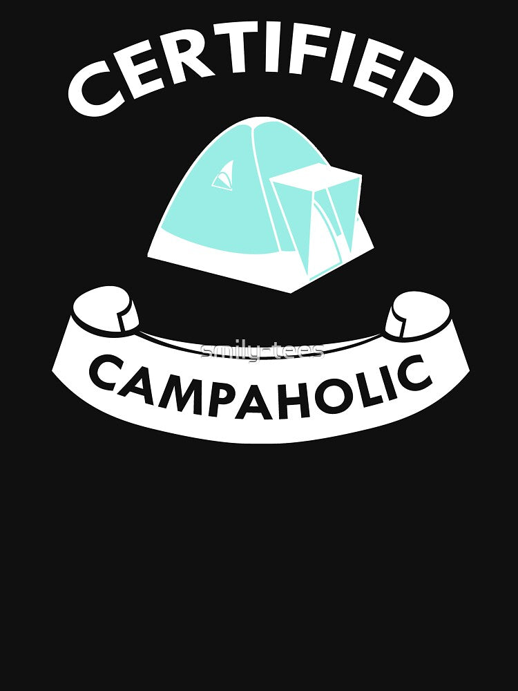 Camping Love Certified Campaholic by smily-tees Hoodie, Sweatshirt | BlankRebels.com (Image 3)