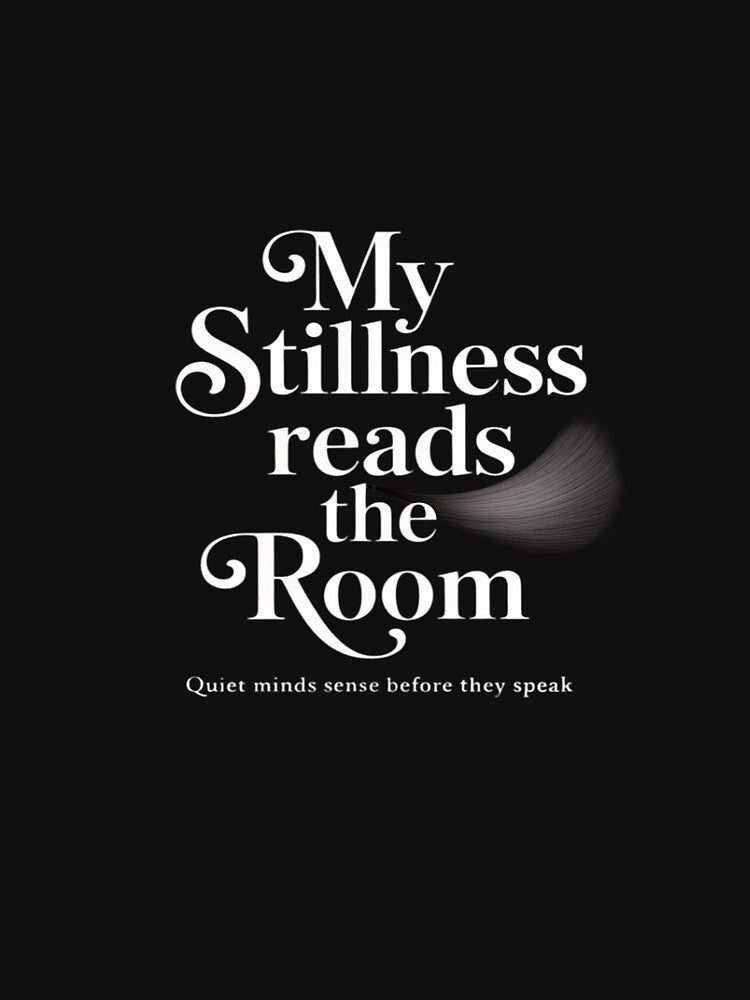 Silent Readers Feel Room Before They Respond Funny Introvert by Voidbinder T-Shirts, Hoodie, Sweatshirt (Image 3)