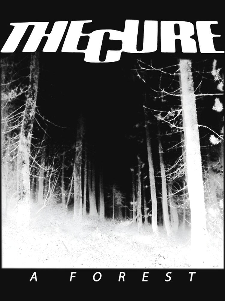 The Cure A Forest Dark Woods Band Graphic | PERFECT GIFT FOR YOU AND FRIENDS by ThomasButlerUS T-Shirts,... (Image 3)