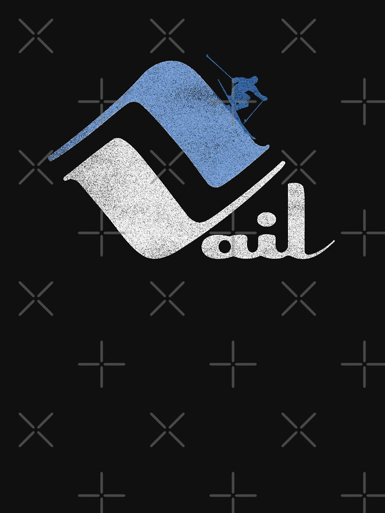 Vail Colorado Co Skiing Ski Mountain Vintage Distressed Retro by JohnZimm T-Shirts, Hoodie, Sweatshirt (Image 3)