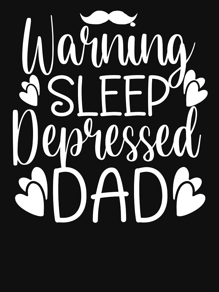 Sleep Deprived Dad Funny Parenting Humor by MotivaChic T-Shirts, Hoodie, Sweatshirt | BlankRebels.com (Image 3)