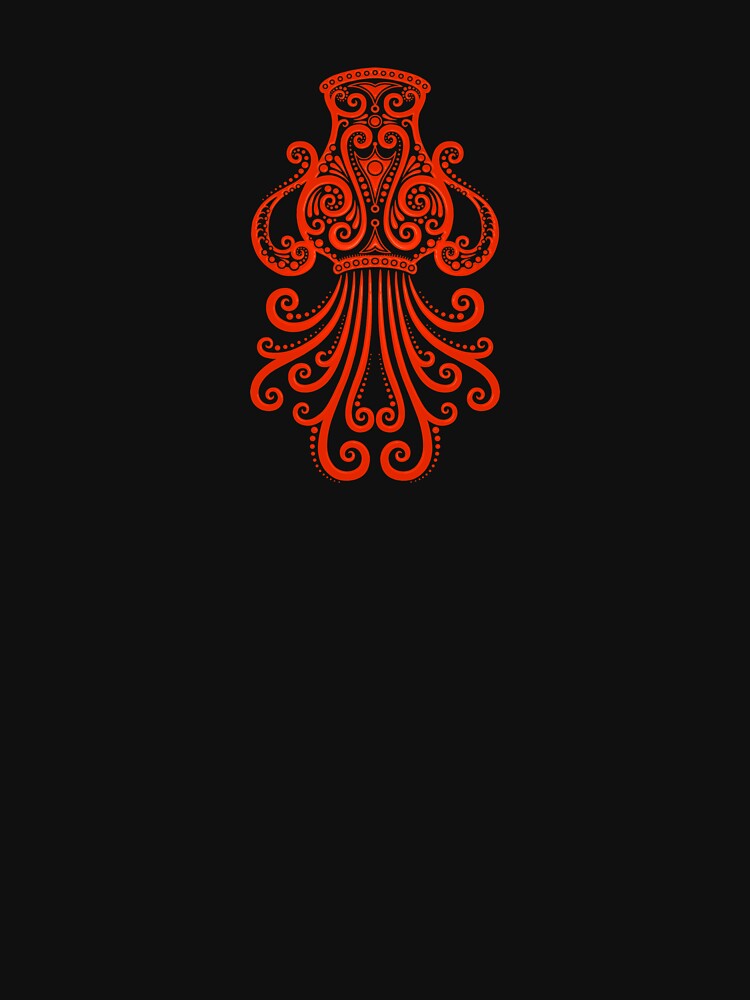 Red Aquarius Zodiac Sign in the Stars by JeffBartels T-Shirts, Hoodie, Sweatshirt | BlankRebels.com (Image 3)