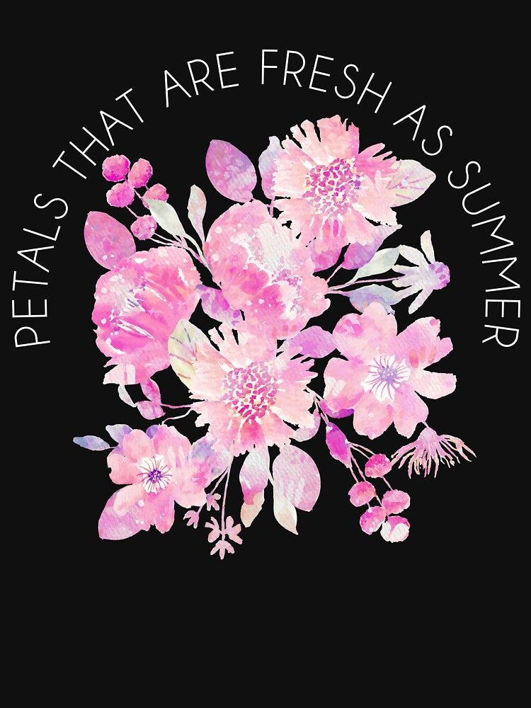 Petals That Are Fresh As Summer T-Shirt by Zmunki Hoodie, Sweatshirt | BlankRebels.com (Image 3)