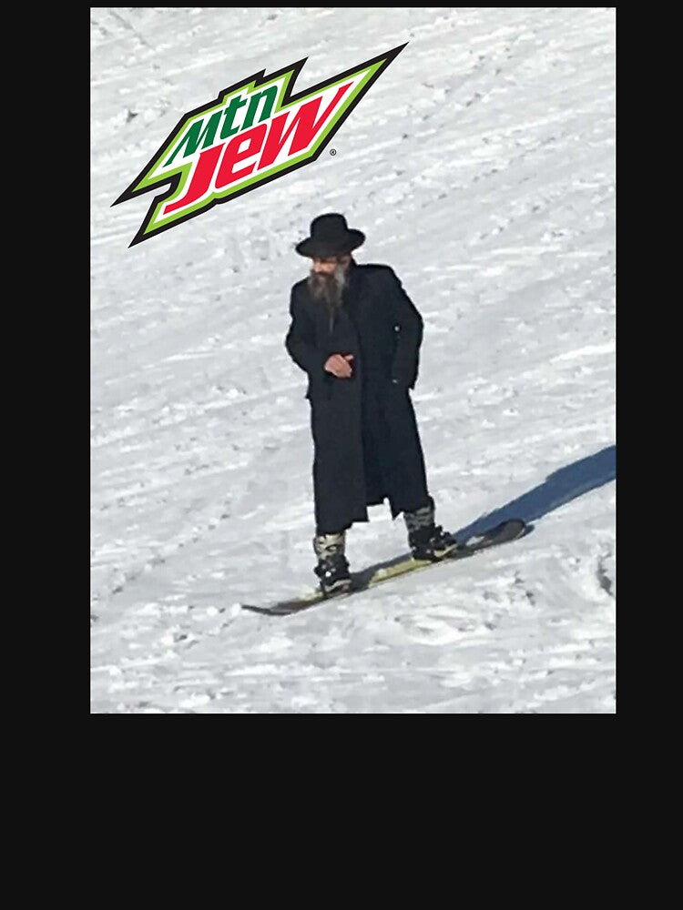 Mountain Jew Parody T-Shirt – Funny Jewish Humor Tee by retrogarms Hoodie, Sweatshirt | BlankRebels.com (Image 3)