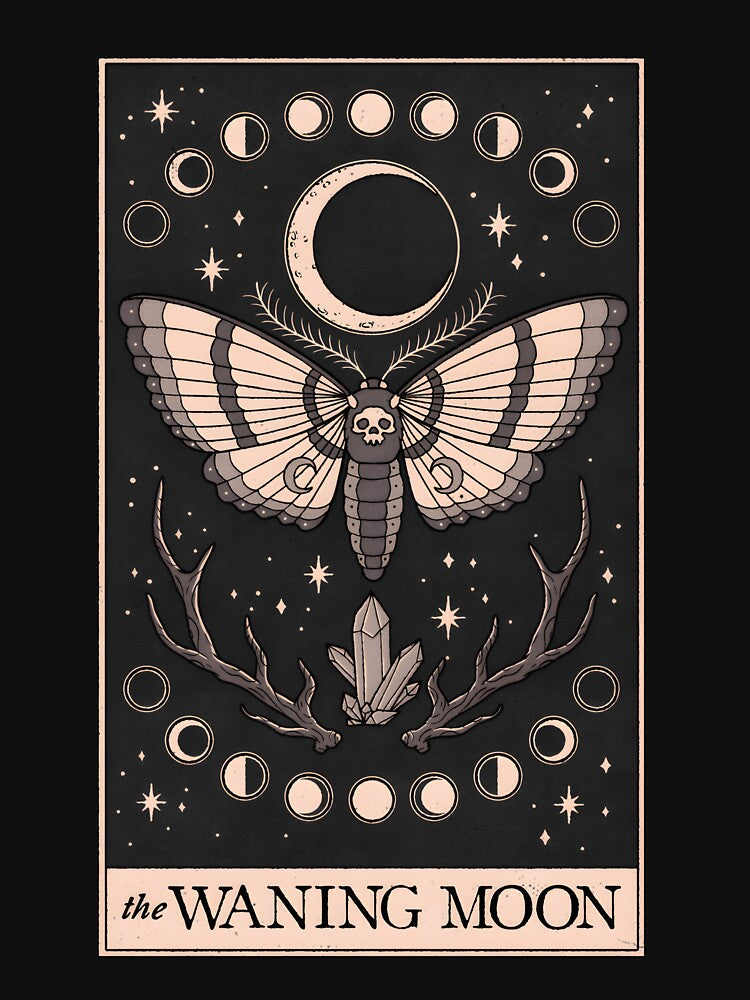 The Waning Moon by wyddbtnzxlh8 T-Shirts, Hoodie, Sweatshirt | BlankRebels.com (Image 3)