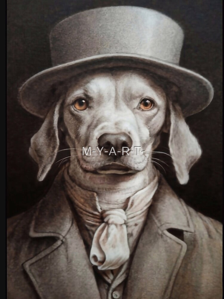 Dog in a hat by M-Y-A-R-T- T-Shirts, Hoodie, Sweatshirt | BlankRebels.com (Image 3)