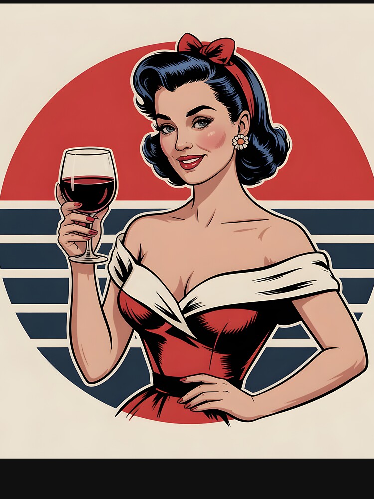 Underneath This Beautiful Huge Rack I Have A Heart And Probably Wine – Retro Funny Shirt by Viktorio Art Shop... (Image 3)