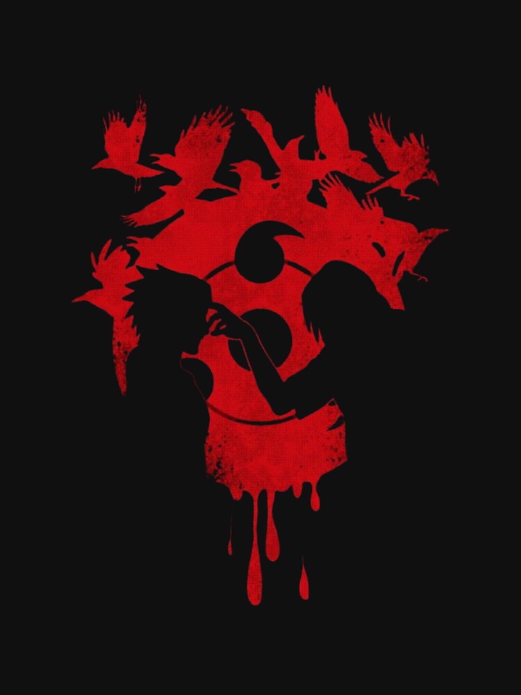 Itachi Uchiha Crow Silhouette by Snowdog-Art