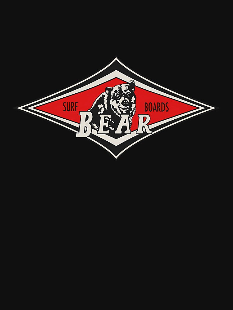 Surfing Bears Big Wednesday Cult Surfboards Red Surf Logo Diamond Retro T-Shirts, Hoodie, Sweatshirt