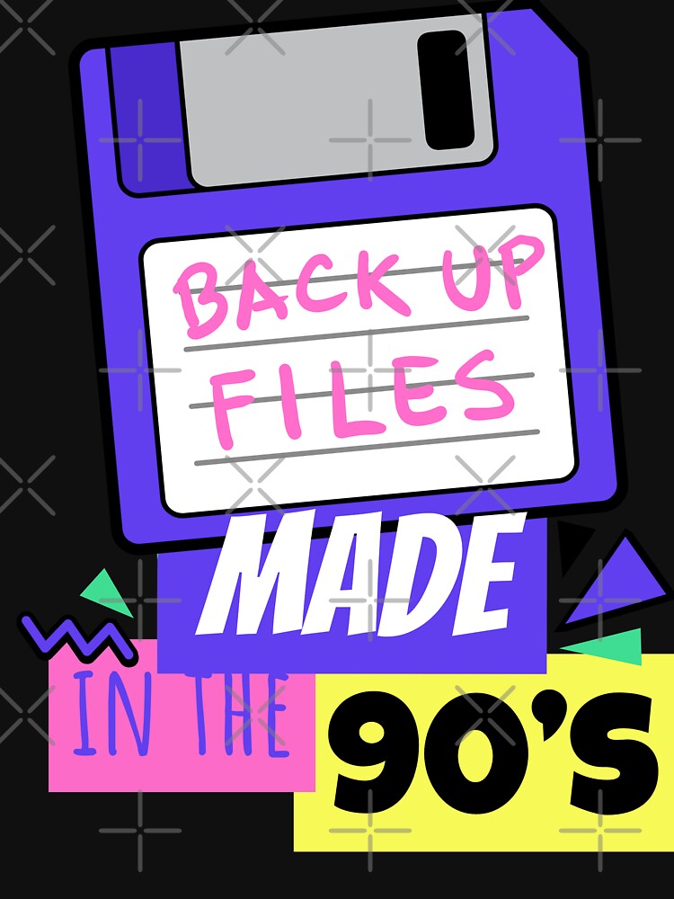 Made In the 90's -  Old School Floppy Disk 90s Design - by onjcdesign T-Shirts, Hoodie, Sweatshirt (Image 3)