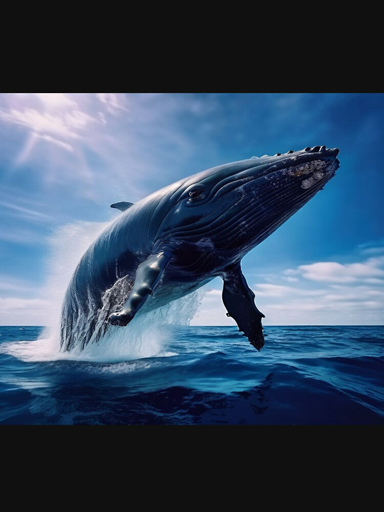 The acrobatic jumps of humpback whales by Collection de trésors T-Shirts, Hoodie, Sweatshirt | BlankRebels.com (Image 3)