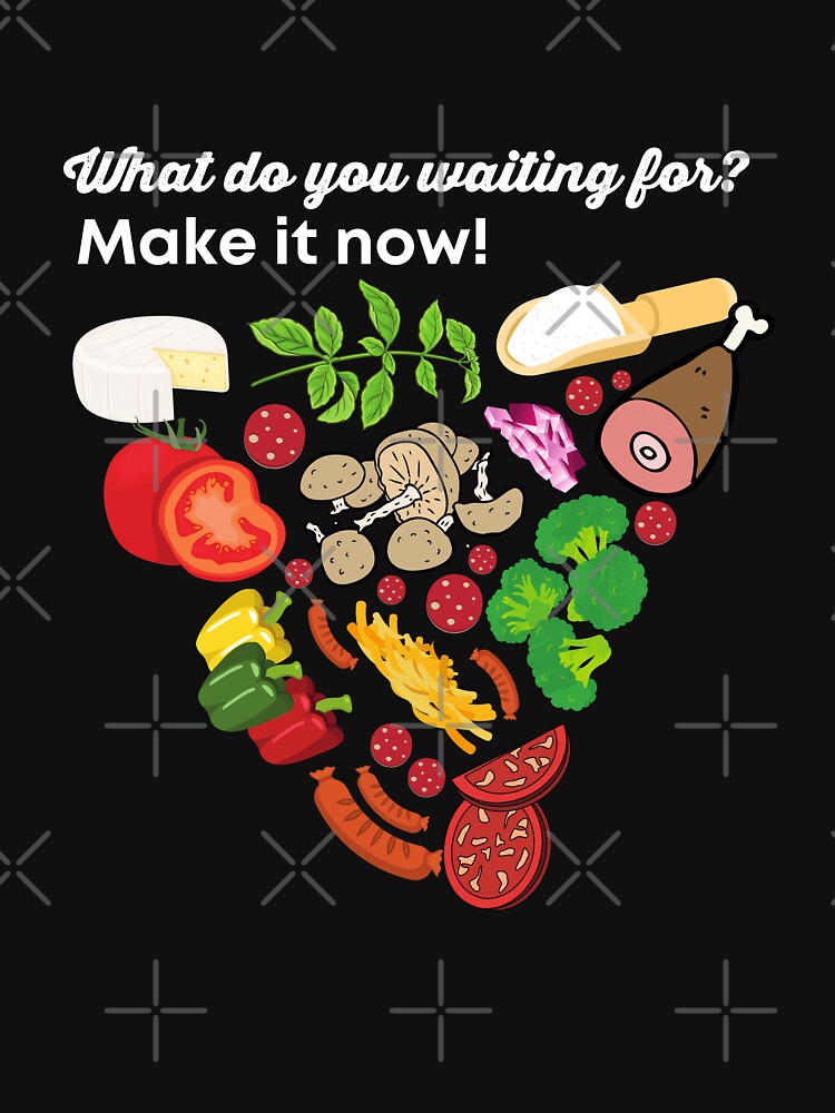 Pizza Ingredients For Pizza lovers by Happy-PrintZ T-Shirts, Hoodie, Sweatshirt | BlankRebels.com (Image 3)