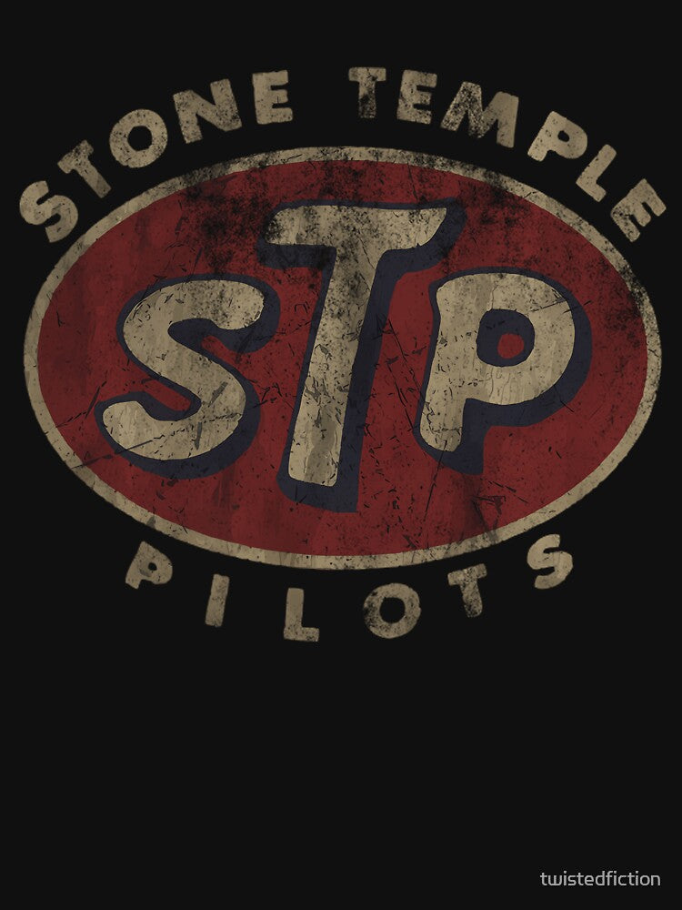 The S.T.P Pilots Vintage Logo by twistedfiction T-Shirts, Hoodie, Sweatshirt | BlankRebels.com (Image 3)