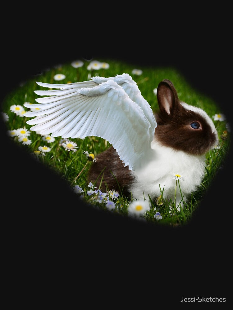 Bunny Angel by Jessi-Sketches T-Shirts, Hoodie, Sweatshirt | BlankRebels.com (Image 3)