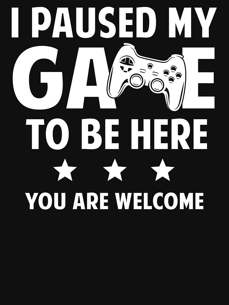 I Paused My Game To Be Here by SunsetGloww