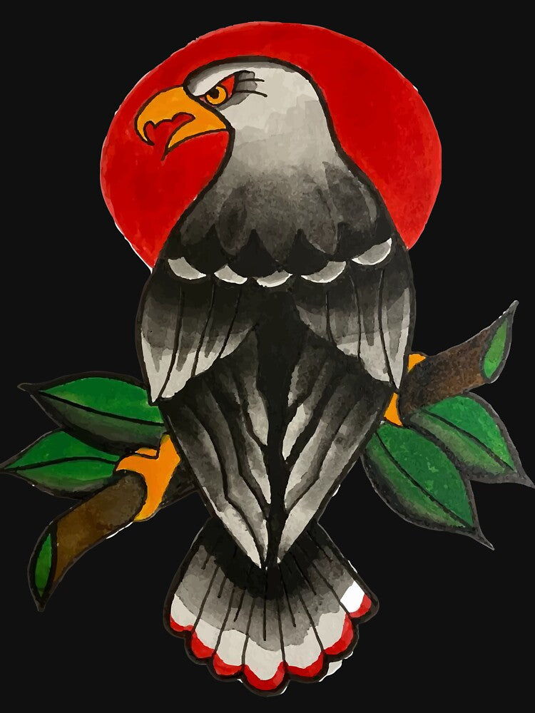 Traditional Eagle by Alee Relue T-Shirts, Hoodie, Sweatshirt | BlankRebels.com (Image 3)