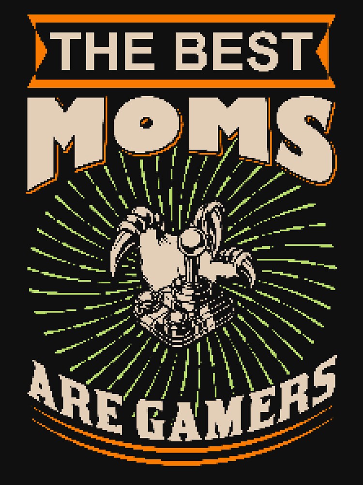 Pixel Art The Best Moms Embrace Gaming: Level Up Your Parenting by fabrykamarty