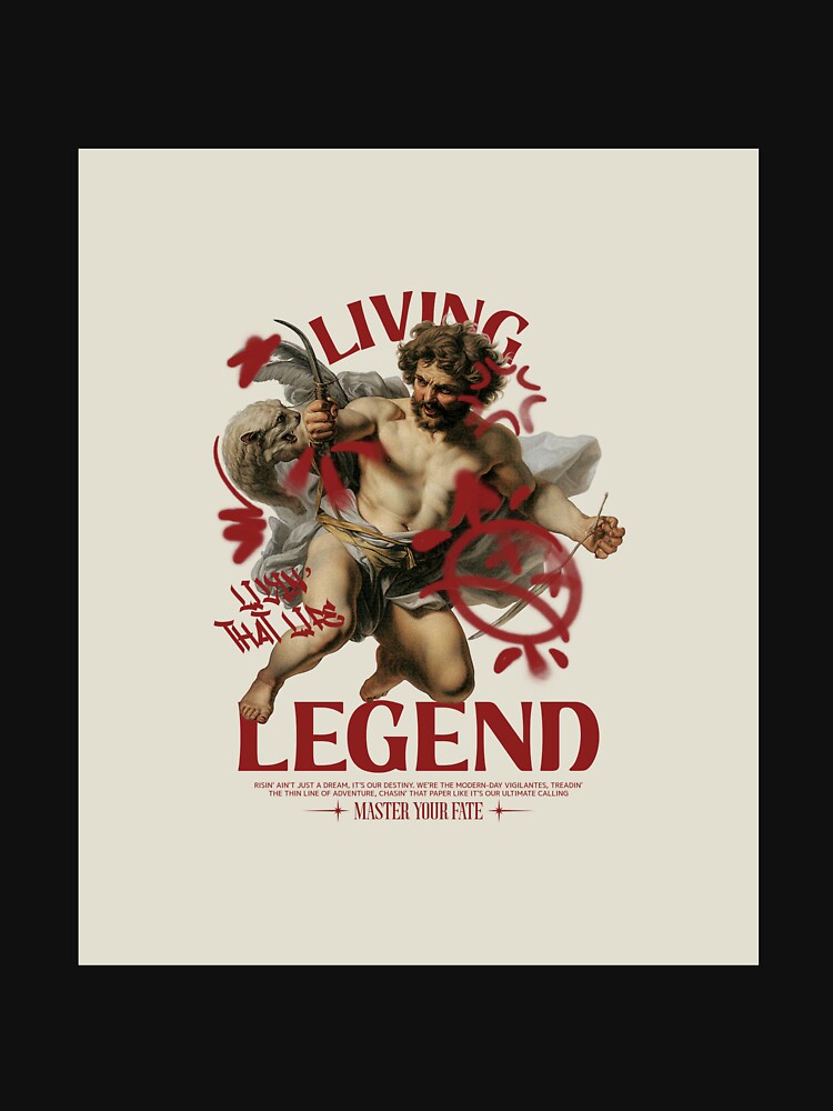 Baroque "Living Legend" by Zatify T-Shirts, Hoodie, Sweatshirt | BlankRebels.com (Image 3)