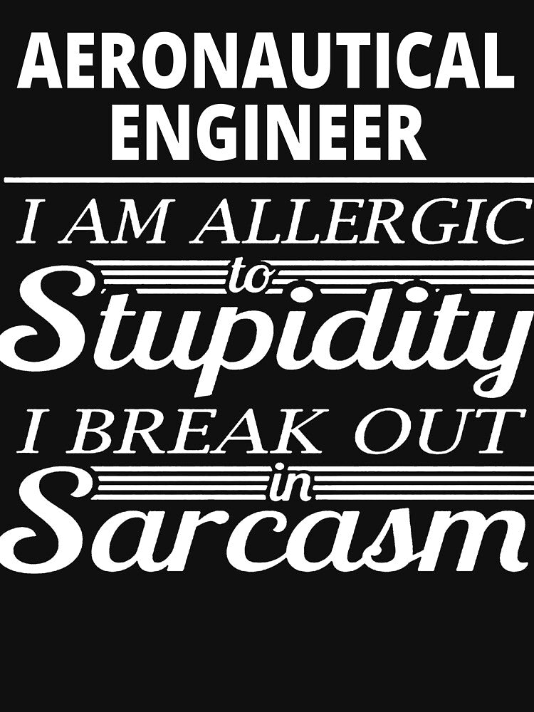 Aeronautical engineer by clickmostro T-Shirts, Hoodie, Sweatshirt | BlankRebels.com (Image 3)