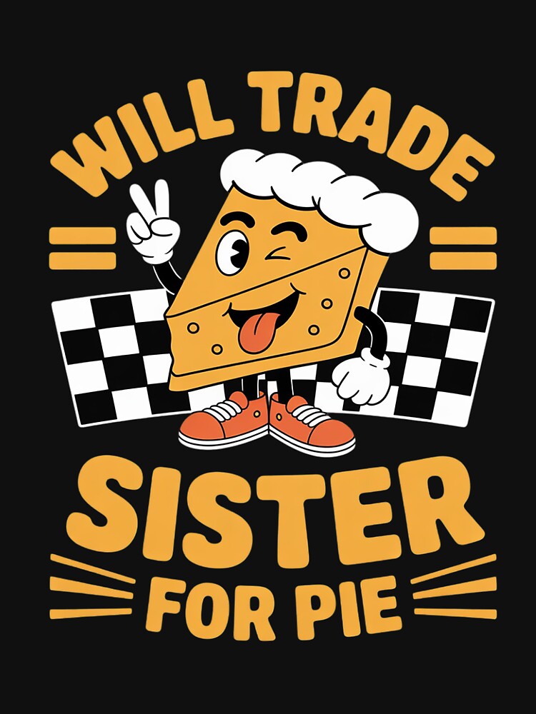 Thanksgiving Will Trade Sister For Pie Fall by Libbysharts T-Shirts, Hoodie, Sweatshirt | BlankRebels.com (Image 3)