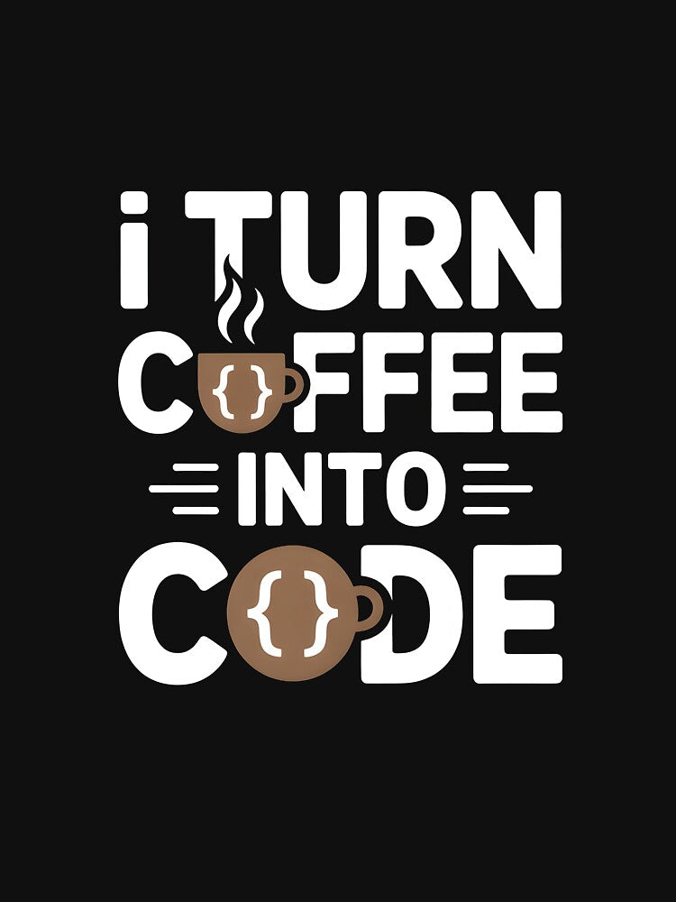 I Turn Coffee Into Code by StackOverfit T-Shirts, Hoodie, Sweatshirt | BlankRebels.com (Image 3)