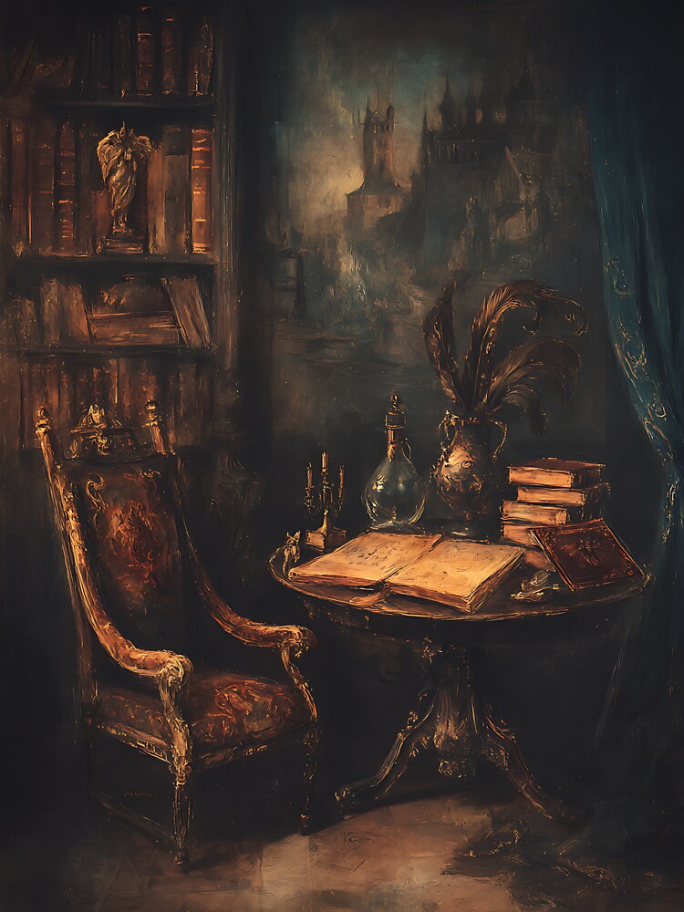 Dark Academia Classical Art by bapupa T-Shirts, Hoodie, Sweatshirt | BlankRebels.com (Image 3)