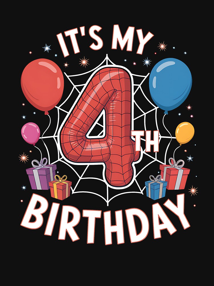 It's My 4th Birthday by visionnen T-Shirts, Hoodie, Sweatshirt | BlankRebels.com (Image 3)