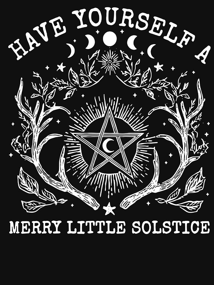 Have Yourself A Merry Little Solstice by mlodiljoni T-Shirts, Hoodie, Sweatshirt | BlankRebels.com (Image 3)