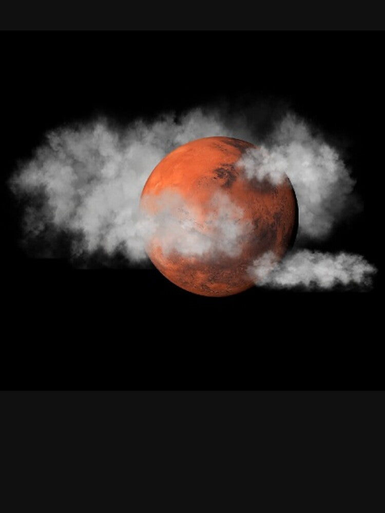 planet mars with clouds by hachemi riadh T-Shirts, Hoodie, Sweatshirt | BlankRebels.com (Image 3)