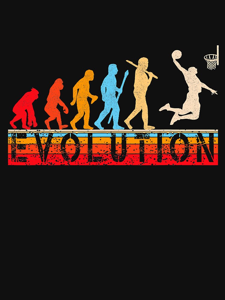 Evolution Basketball Funny Basketball players by jackjerry T-Shirts, Hoodie, Sweatshirt | BlankRebels.com (Image 3)