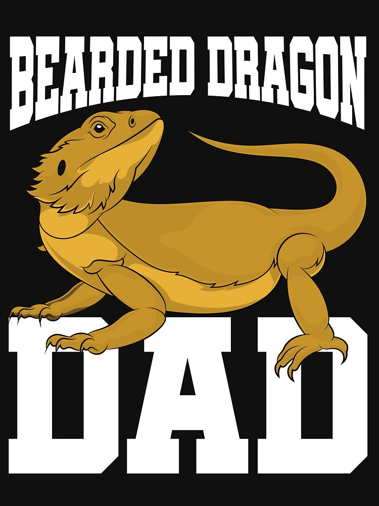 Reptile Dad Fathers Day Reptile Owner Pet Bearded Dragon by bestshirtdesign T-Shirts, Hoodie, Sweatshirt (Image 3)
