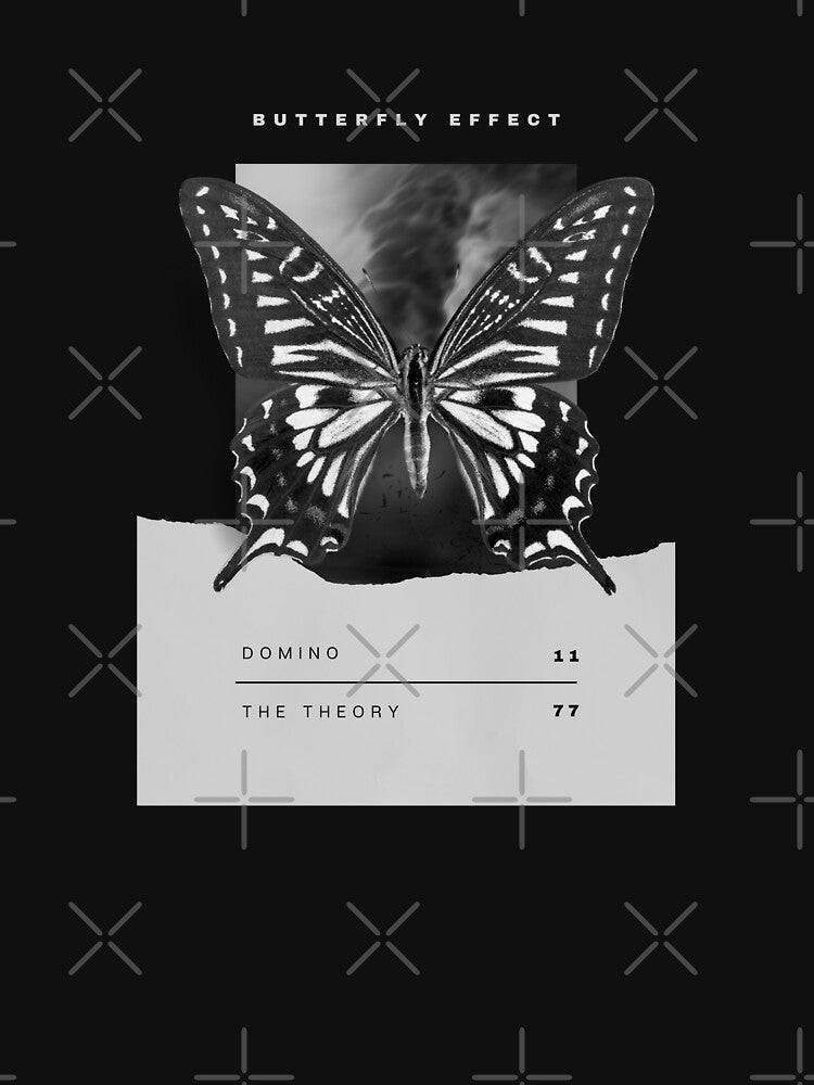 Butterfly Effect Graphic | Aesthetic | Ver. 1 by ArtsieAxxie T-Shirts, Hoodie, Sweatshirt | BlankRebels.com (Image 3)