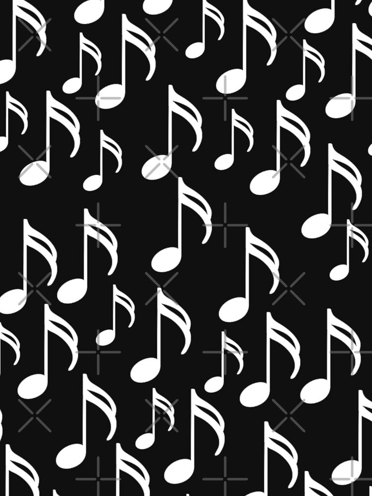 Music notes patterns, music lover outfits, cool musician gifts by Kirei-Lily T-Shirts, Hoodie, Sweatshirt (Image 3)