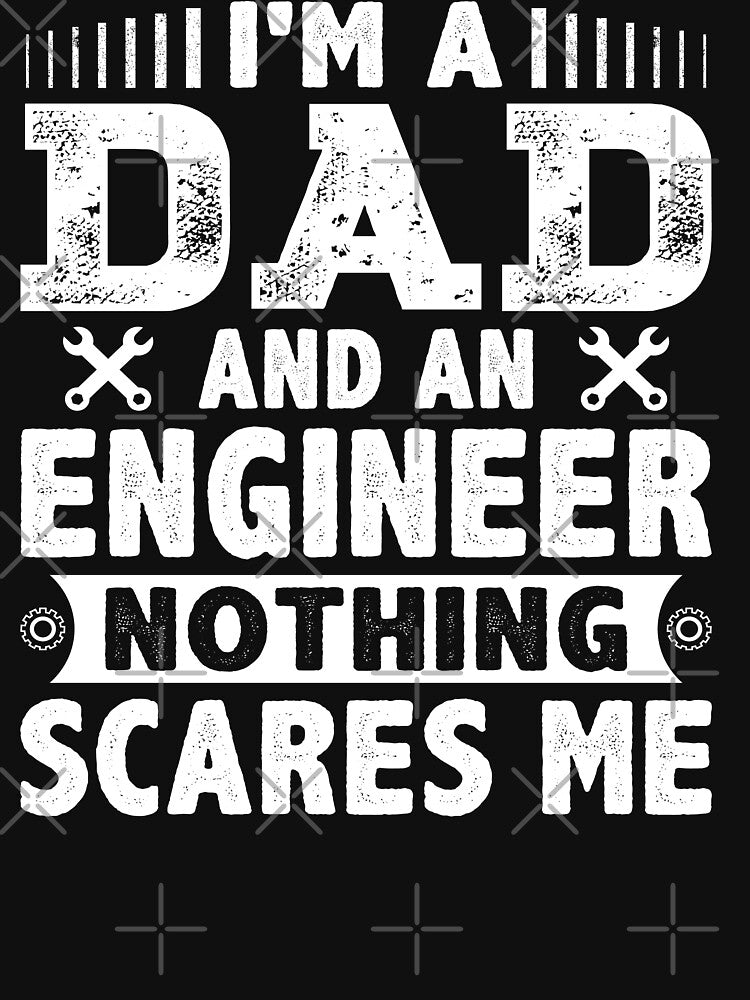 Vintage I'm A Dad And Engineer Funny Father's Day by decentwearstore T-Shirts, Hoodie, Sweatshirt | BlankRebels.com (Image 3)